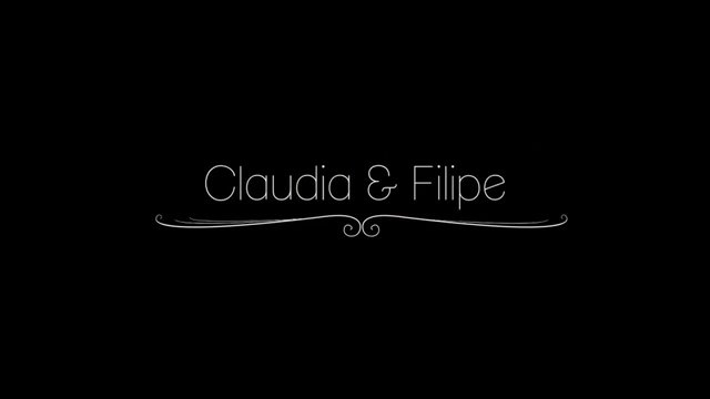 Claudia e Filipe